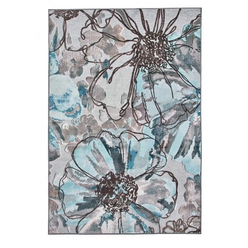 Tappeto azzurro/beige Genova 38182/6949/91- 38243/2525/90 Sitap