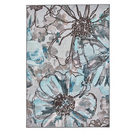 Tappeto azzurro/beige Genova 38182/6949/91- 38243/2525/90 Sitap