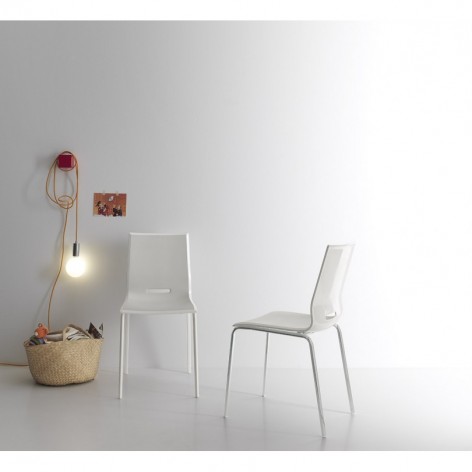 Set 2 sedie Elena 4 Family impilabili in plastica Pointhouse