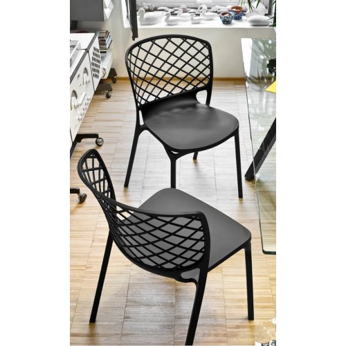 Set 4 sedie Gamera in plastica CB1459 Connubia