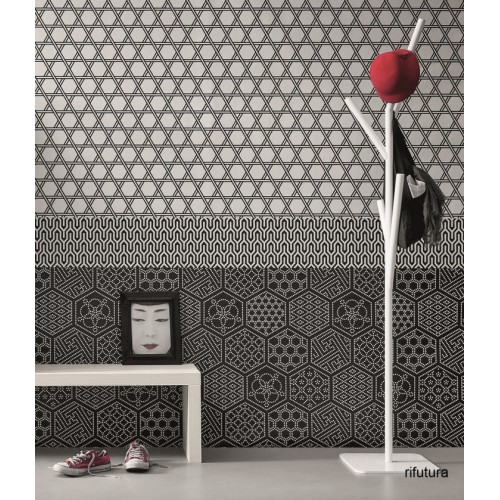 Appendiabiti a piantana Tree Birex in metallo verniciato titanio U2180 Pronta consegna