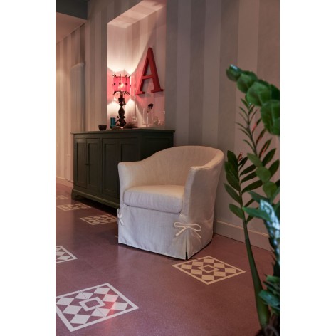 Poltrona Gressy Excò chabby/classica ed elegante sfoderabile 9200