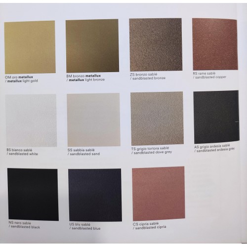 Libreria Twin a parete cubi in acciaio verniciato sablè 0/77+0/76.comp-1 Pezzani