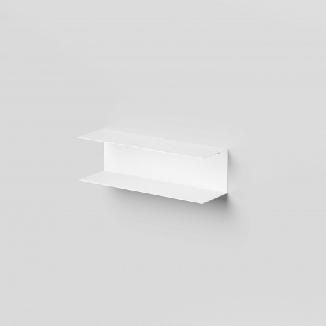 Mensola/Shelf  a parete in acciaio verniciato sablè -0/68