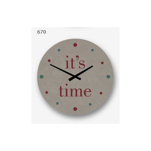 Orologi a parete rotondi  Tomasella in metallo o legno 020m9006-0209006