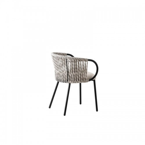 Sedia/poltroncina Outdoor elegante Tuka da esterno/giardino resistente al sole e alla pioggia  Connubia  CB2153-E