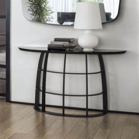 Consolle Cosmos elegante in vetro /gres ingresso Target CO181