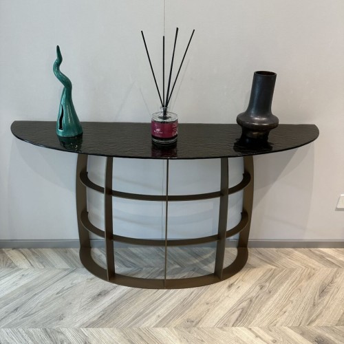 Consolle Cosmos elegante in vetro /gres ingresso Target CO181
