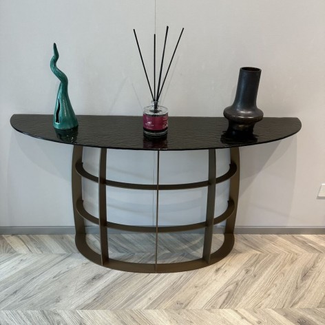 Consolle Cosmos elegante in vetro /gres ingresso Target CO181
