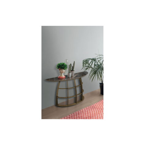 Consolle Cosmos elegante in vetro /gres ingresso Target CO181