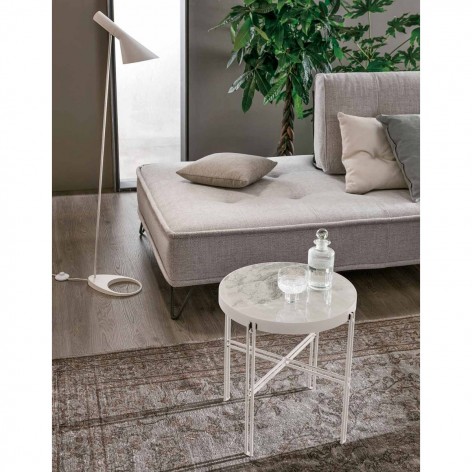 Tavolino rotondo gres effetto marmo Tweet S TL510 Target