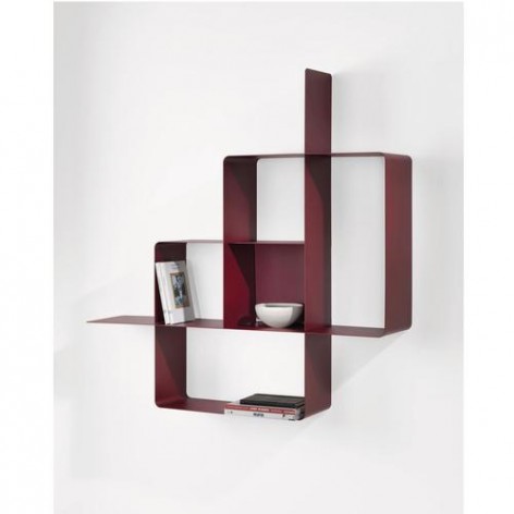 Libreria a parete Mondrian 0/75 Pezzani