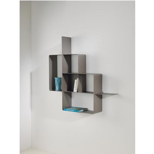 Libreria a parete Mondrian 0/75 Pezzani