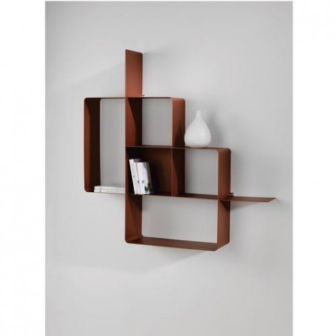 Libreria a parete Mondrian 0/75 Pezzani